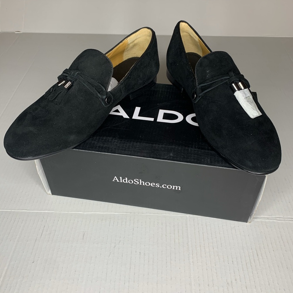 Aldo suede loafers for men